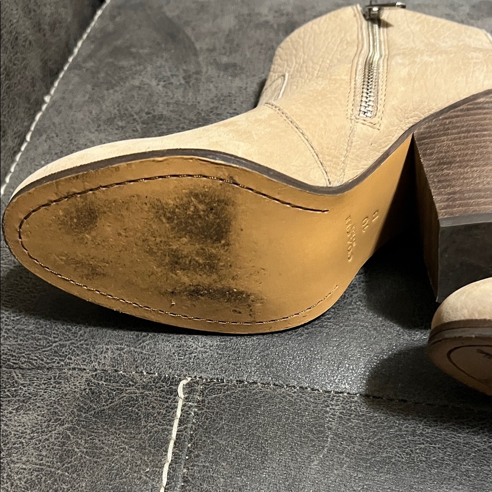 Coach Tan Ankle Booties - Picture 5 of 14